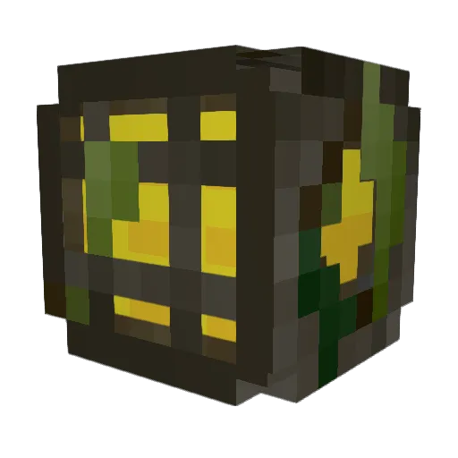 DARTHLVADER Minecraft avatar head, 3D render