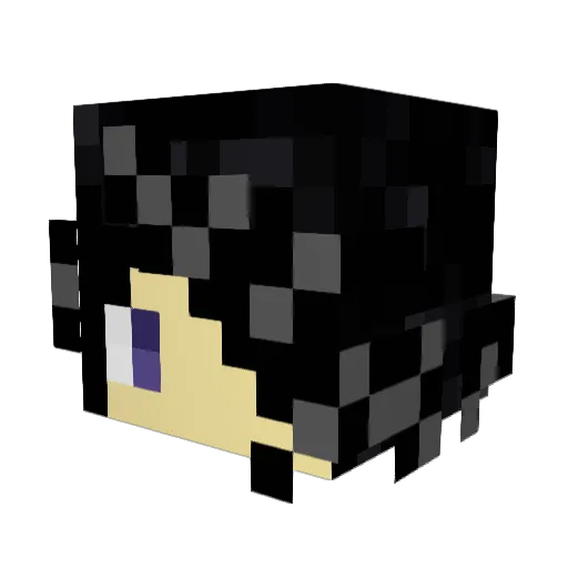 DAVIDTHEKID13 Minecraft avatar head, 3D render