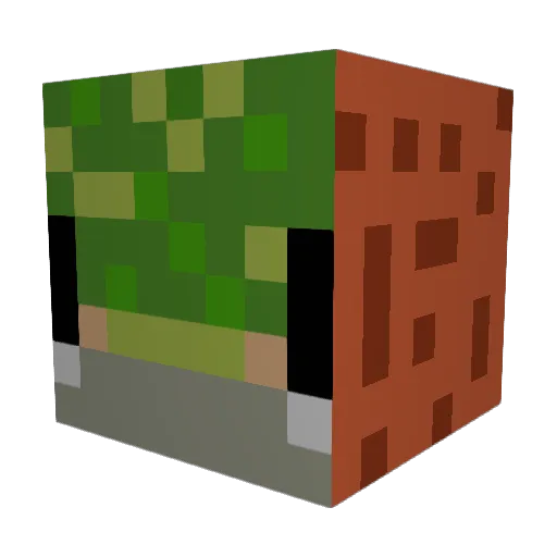DAWGDAYS Minecraft avatar head, 3D render