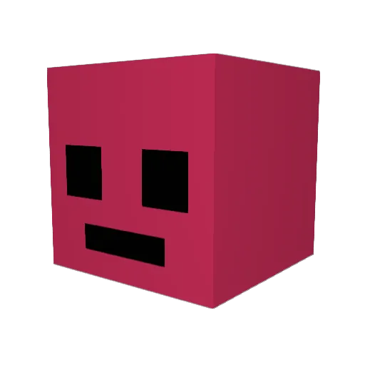 DAWG_FR Minecraft avatar head, 3D render