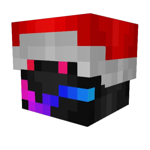 DA_Psychic_Duck Minecraft avatar head, 3D render