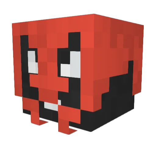 DAnMAn6430 Minecraft avatar head, 3D render