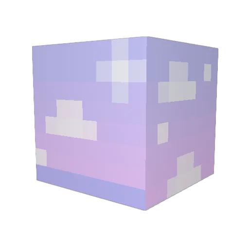 DBSQNASLDKN Minecraft avatar head, 3D render