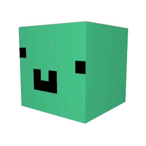 DB__Cooper Minecraft avatar head, 3D render
