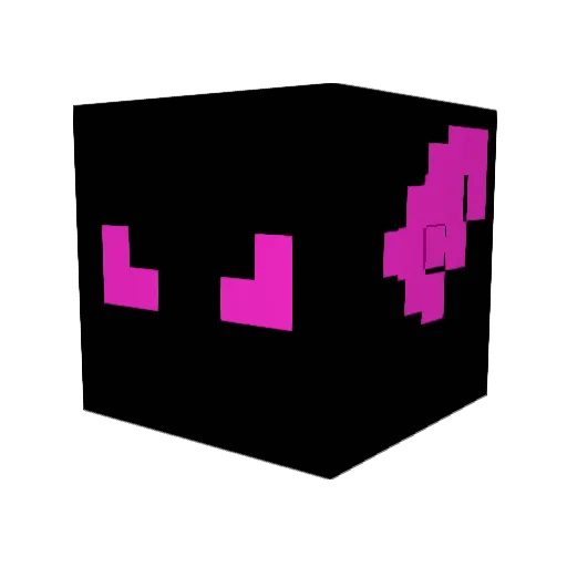DClag Minecraft avatar head, 3D render