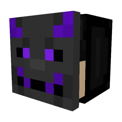 DColacchio Minecraft avatar head, 3D render