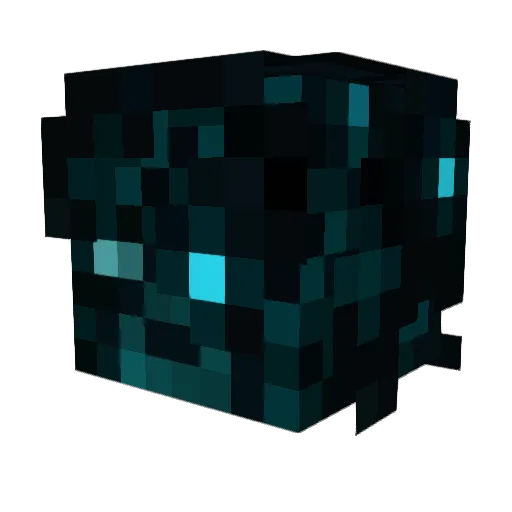 DD64gamer Minecraft avatar head, 3D render