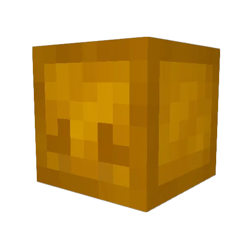 DDN26 Minecraft avatar head, 3D render