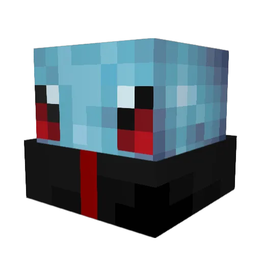 DDO_EVER Minecraft avatar head, 3D render
