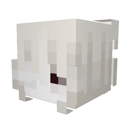 DDdabest717 Minecraft avatar head, 3D render