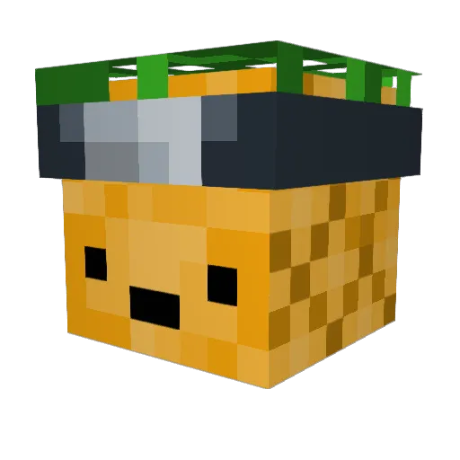 DEADGAMESMC Minecraft avatar head, 3D render