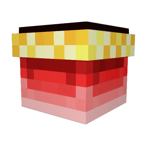 DEADONARRIVVAL Minecraft avatar head, 3D render
