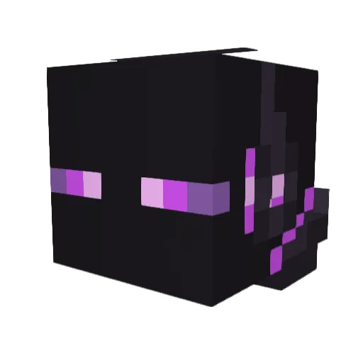 DEADlSTAR Minecraft avatar head, 3D render