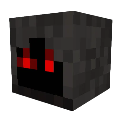 DEATHGUN2380 Minecraft avatar head, 3D render