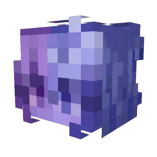 DECELECTRIC Minecraft avatar head, 3D render