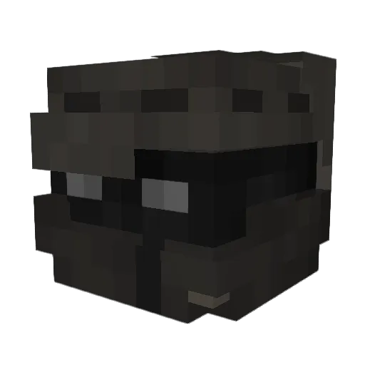 DEDE_KORKUT Minecraft avatar head, 3D render