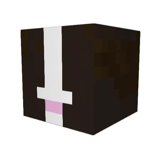 DEEPBOND2017 Minecraft avatar head, 3D render
