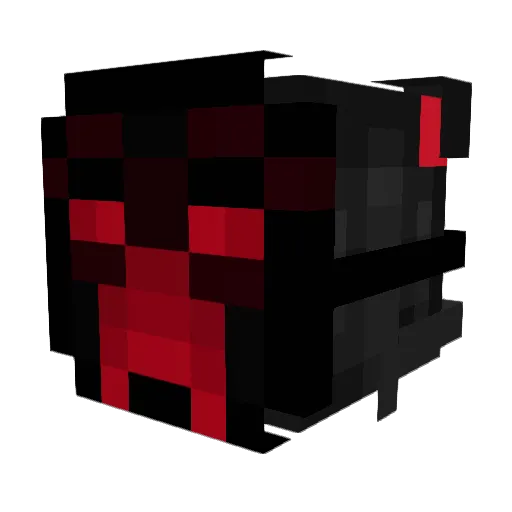 DEEZNUTTS1234 Minecraft avatar head, 3D render