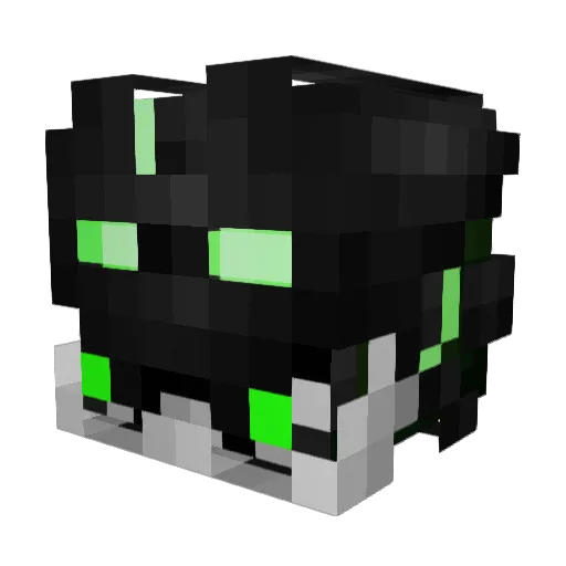 DEEZNUTTZ1 Minecraft avatar head, 3D render