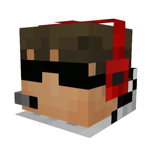DEJAY9936 Minecraft avatar head, 3D render