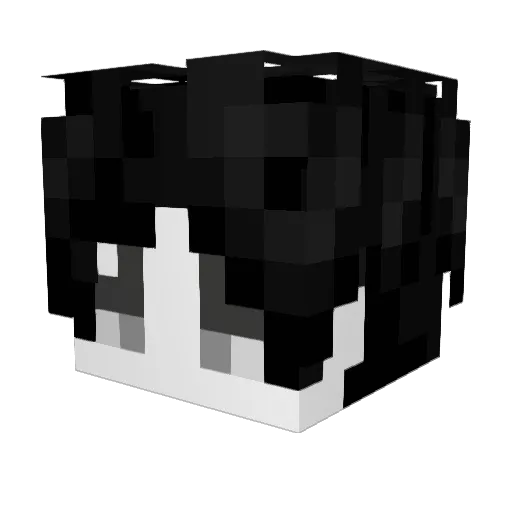 DEJECT3D Minecraft avatar head, 3D render