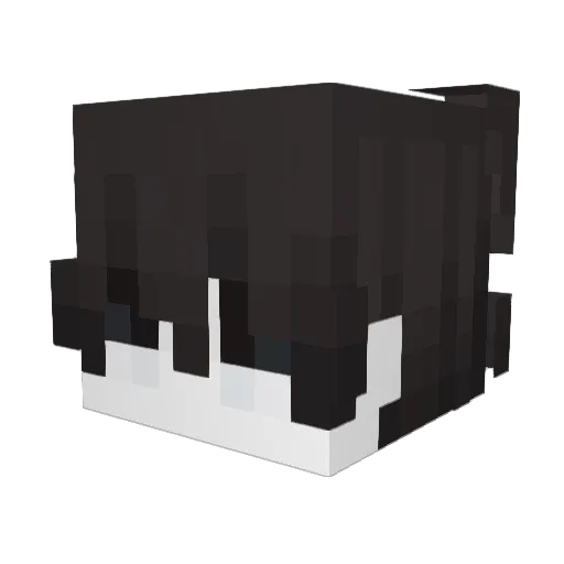 DEM0LISHING Minecraft avatar head, 3D render