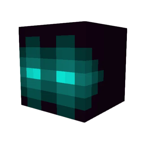 DEMONHUNTER6667 Minecraft avatar head, 3D render