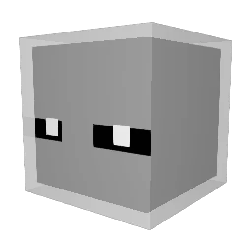 DEMUSx Minecraft avatar head, 3D render