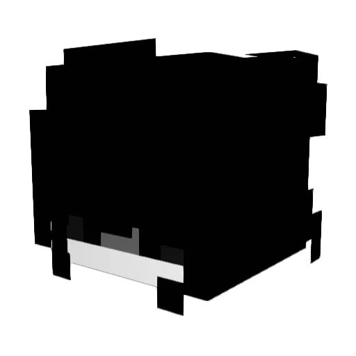 DENIS7381 Minecraft avatar head, 3D render