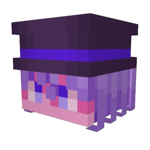 DEOdaz Minecraft avatar head, 3D render