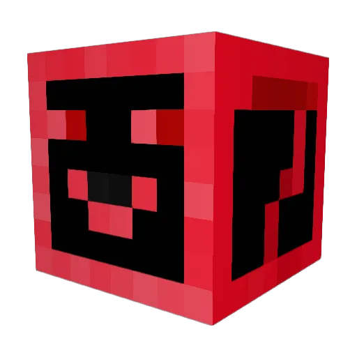 DERP24785 Minecraft avatar head, 3D render