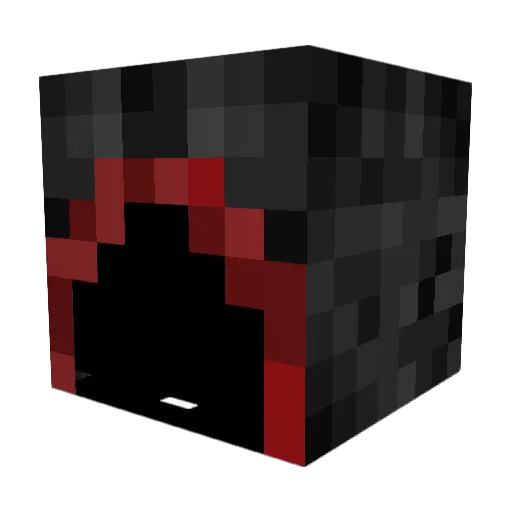 DERSchuss Minecraft avatar head, 3D render