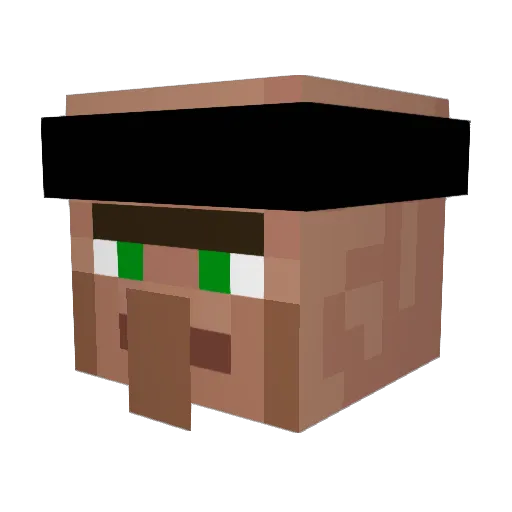 DESAPPPP Minecraft avatar head, 3D render