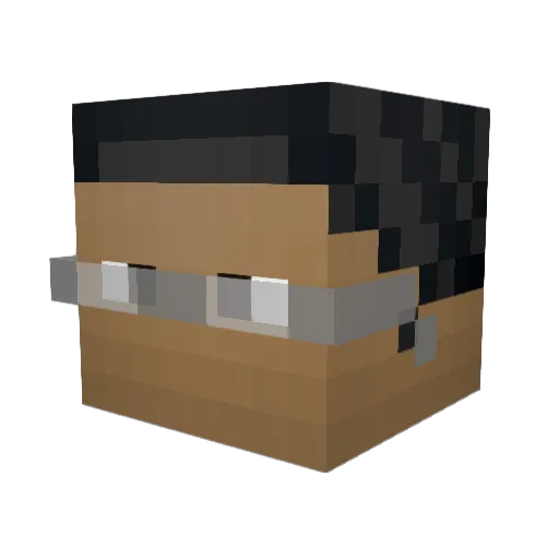 DESSONE91 Minecraft avatar head, 3D render