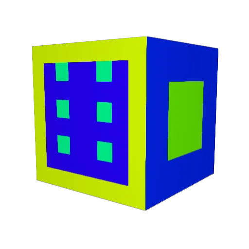 DESTROYER_KUBA Minecraft avatar head, 3D render
