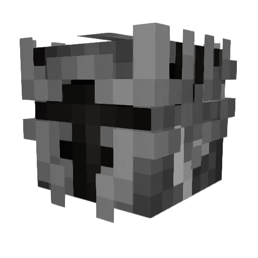 DETINATOR2019 Minecraft avatar head, 3D render