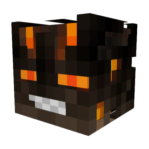 DEVILDOGDUFFY Minecraft avatar head, 3D render