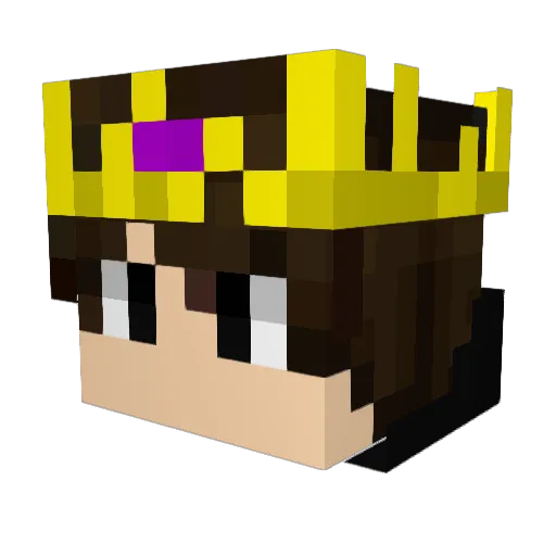 DEVIL_GAMING10 Minecraft avatar head, 3D render