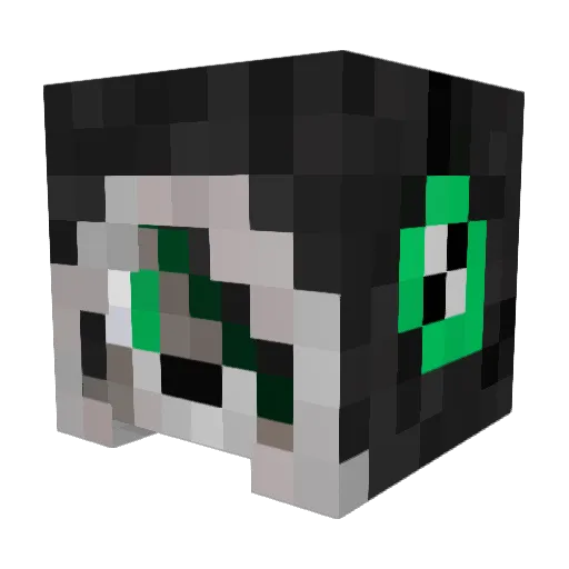 DEaTHKnIFe611 Minecraft avatar head, 3D render
