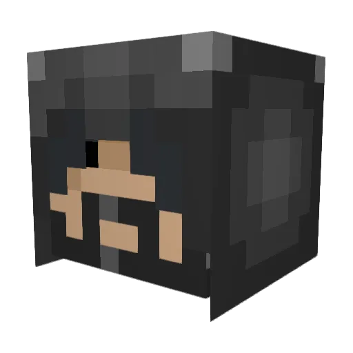 DFreed_ Minecraft avatar head, 3D render