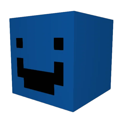 DGHLDragon Minecraft avatar head, 3D render