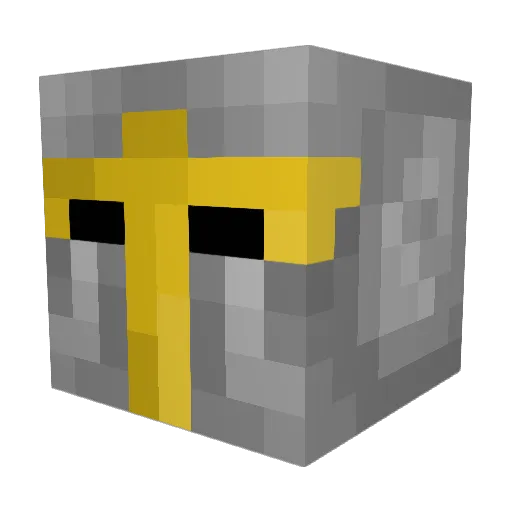 DGThornz Minecraft avatar head, 3D render