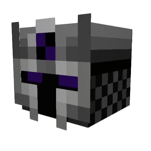 DGVKnockDelp Minecraft avatar head, 3D render