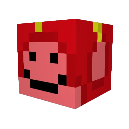 DGolom4 Minecraft avatar head, 3D render
