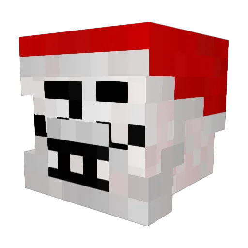 DGx_BEASTZZzz Minecraft avatar head, 3D render