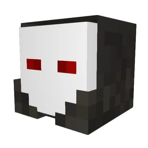 DHDENSY Minecraft avatar head, 3D render