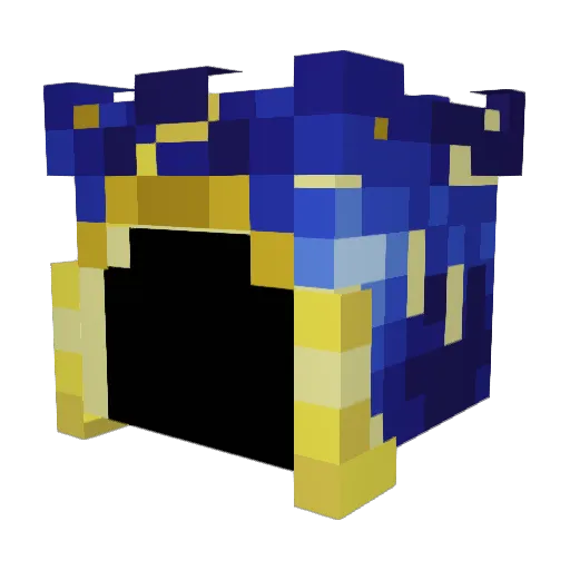 DHakbijl Minecraft avatar head, 3D render