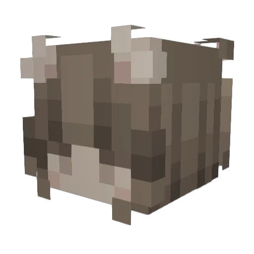 DI4MONDD Minecraft avatar head, 3D render
