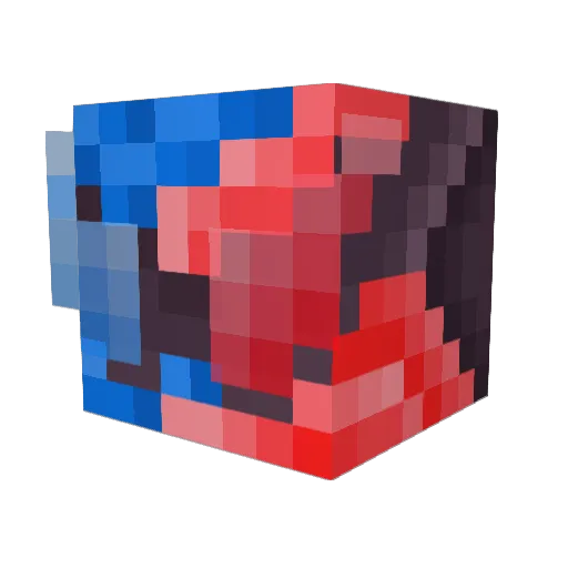 DIANAVABELLA Minecraft avatar head, 3D render