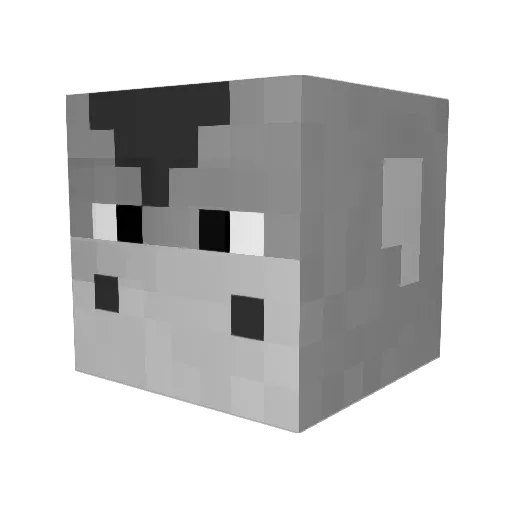 DIDDYCIROC Minecraft avatar head, 3D render